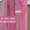 Hot and Party-Ready Georgette Saree - Image 2
