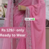 Hot and Party-Ready Georgette Saree - Image 3